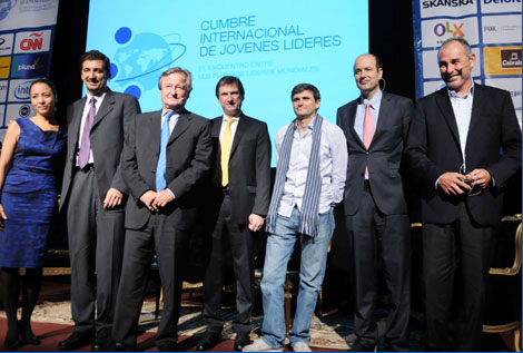 Ernesto Gutiérrez Conte en la Cumbre Internacional de Jóvenes Líderes